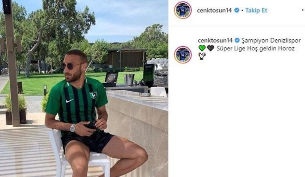 Cenk Tosun'dan dikkat çeken paylaşım