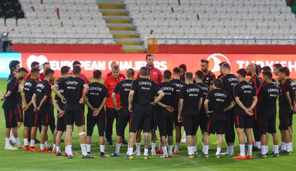 Türkiye, Fransa maçının hazırlıklarını tamamladı