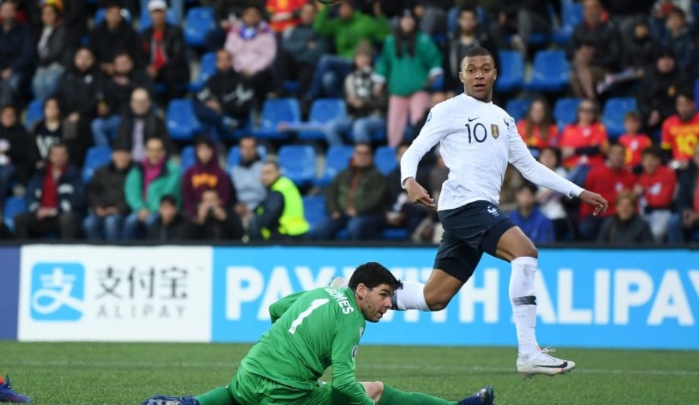 Fransa, Andorra'yı 4-0 ile geçti