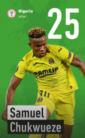 25 - Samuel Chukwueze