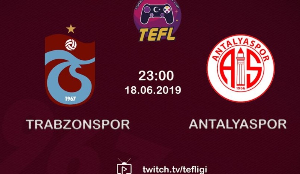 Trabzonspor - Antalyaspor FIFA 19 Anadolu derbisi!