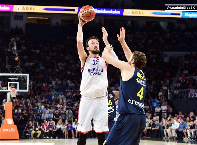 Bahçeşehir Koleji - Anadolu Efes (Canlı Skor)