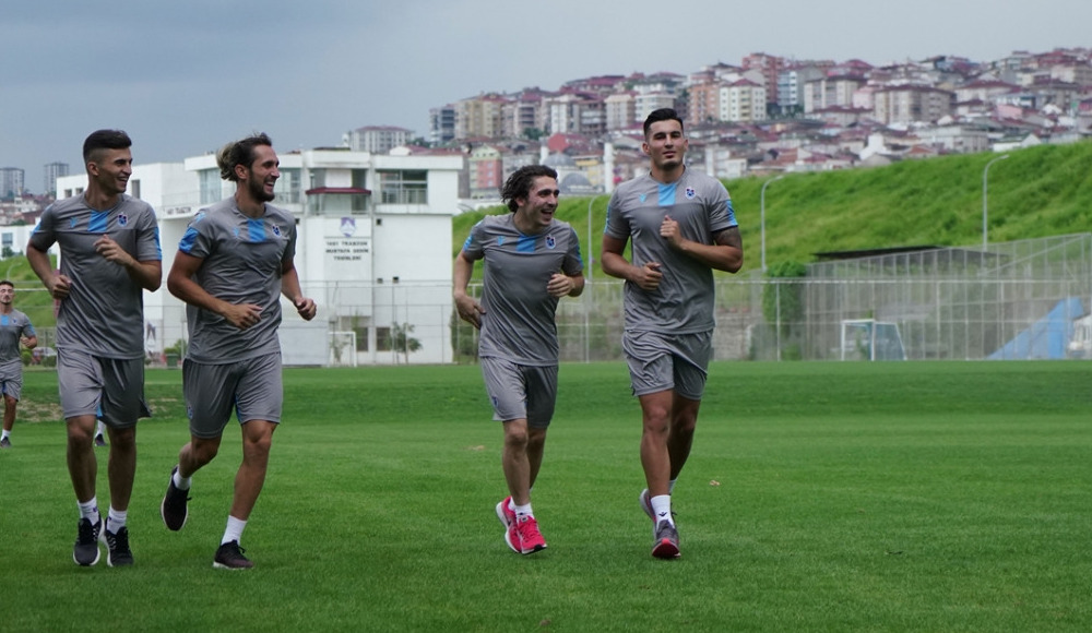 Trabzonspor'da 7 futbolcuya özel antrenman