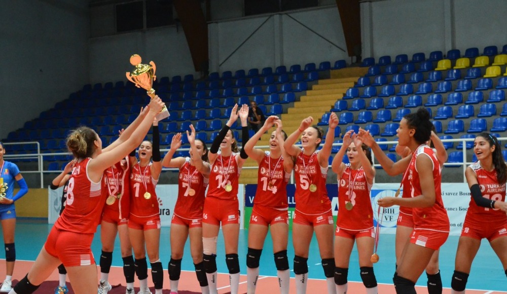 U17 Genç Kız Milli Takımımız namağlup Balkan Şampiyonu