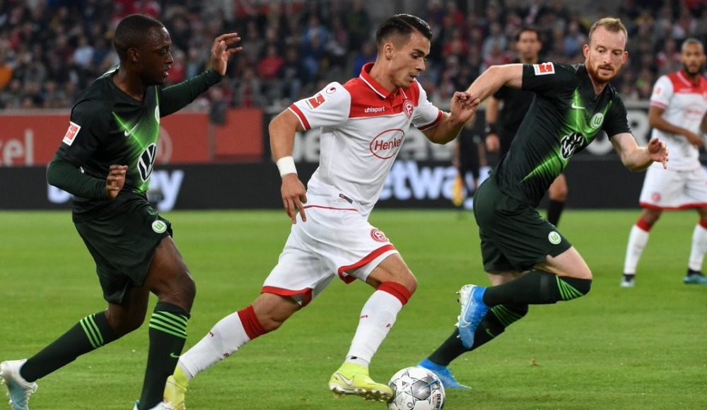 Fortuna Düsseldorf - Wolfsburg maçında kazanan yok! 1-1