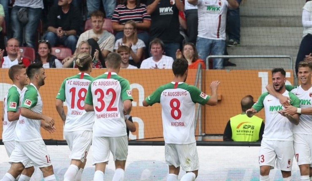Augsburg siftah yaptı: 2-1!