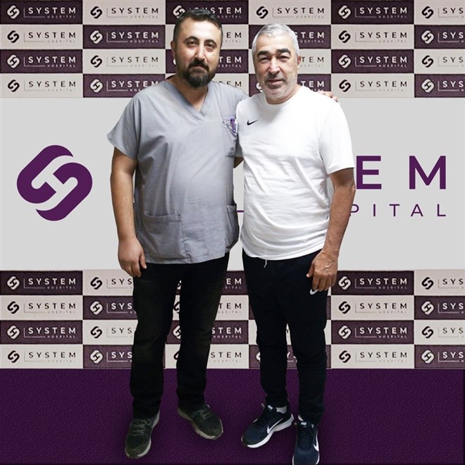 Samet Aybaba sağlık kontrolünden geçti