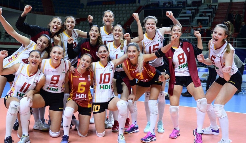 Galatasaray HDI Sigorta sahasında, Karayolları'nı 3-0 yendi