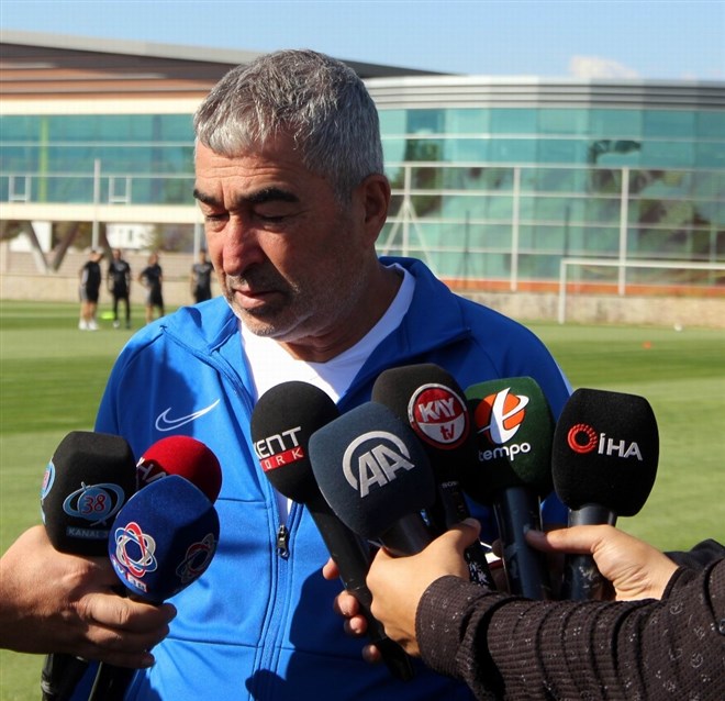 Samet Aybaba: "İnşallah yukarılara doğru tırmanacağız"