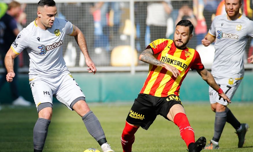 Göztepe'nin golü Serdar Gürler'den geldi