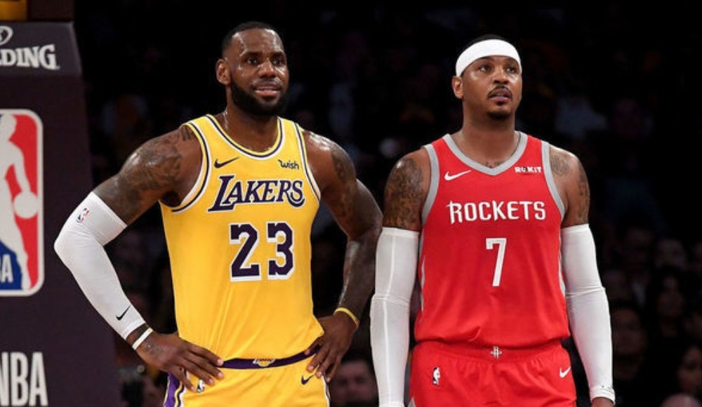 LeBron James: "Carmelo Anthony bu lige ait"