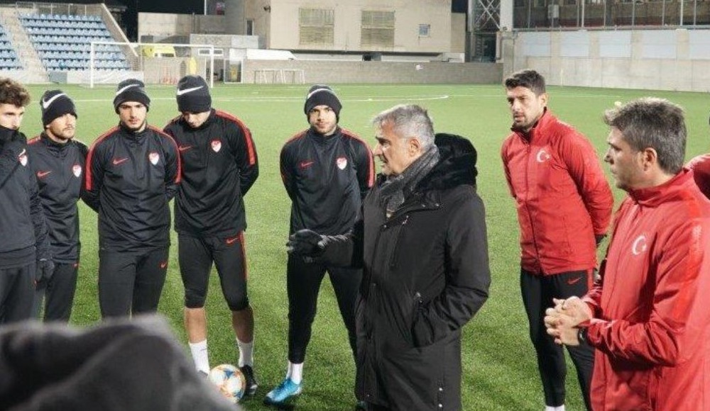 Ümit Milli Takım Andorra maçı hazırlıklarını tamamladı