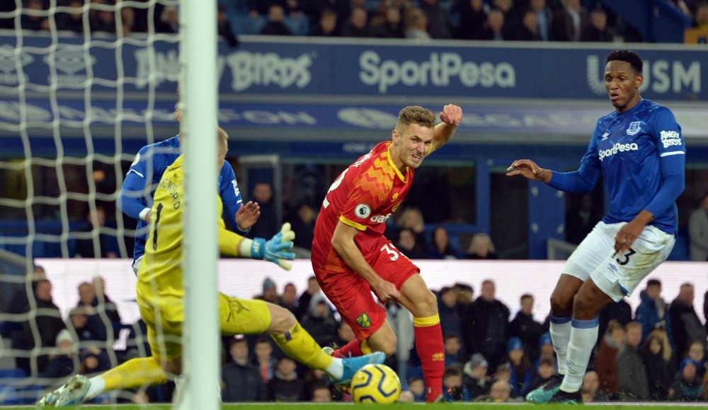 Norwich deplasmanda Everton'ı mağlup etti!