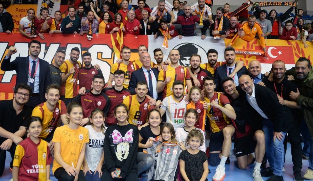 Galatasaray HDI Sigorta, Spor Toto'yu 3-0 yendi