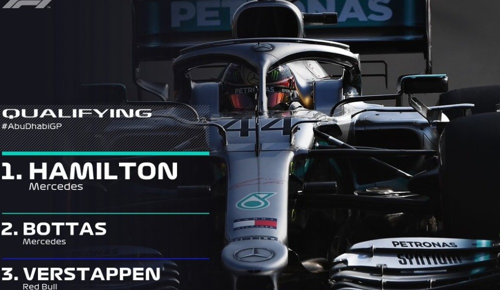 Abu Dabi'de pole pozisyonu Hamilton'ın