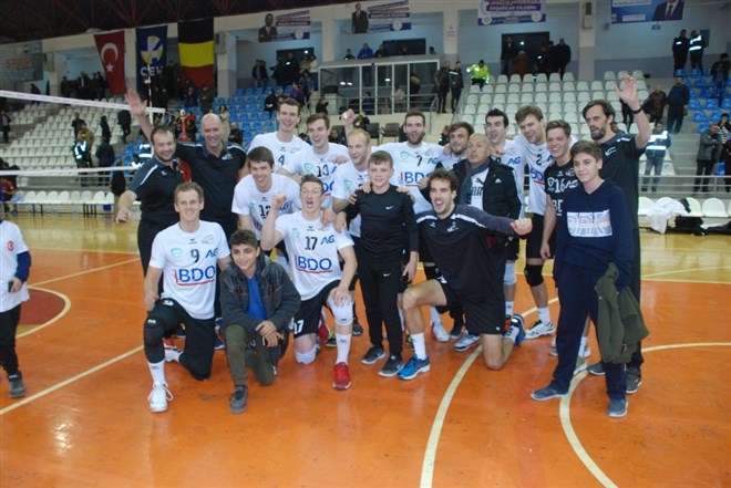 CEV Challenge kupasında Belçika ekibi set vermedi