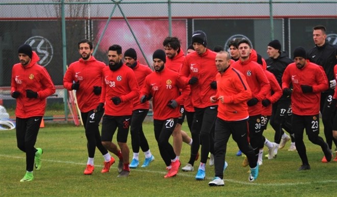 Eskişehirspor, Boluspor maçı hazırlıklarına devam etti