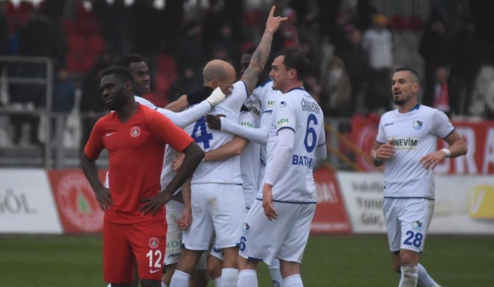 BB Erzurumspor, ilk yarıyı galibiyetle kapattı!
