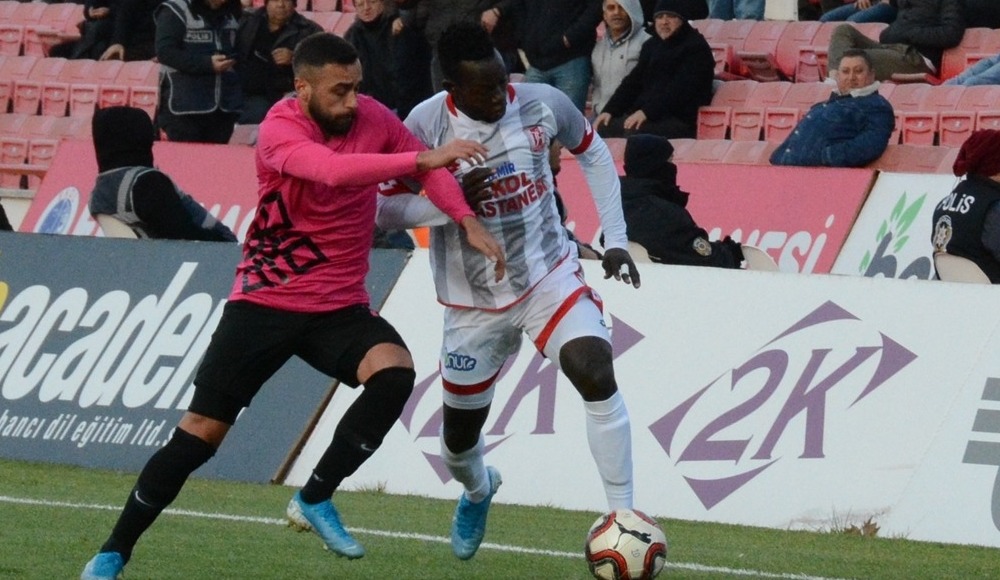 Balıkesirspor - Osmanlıspor maçında kazanan çıkmadı! 1-1