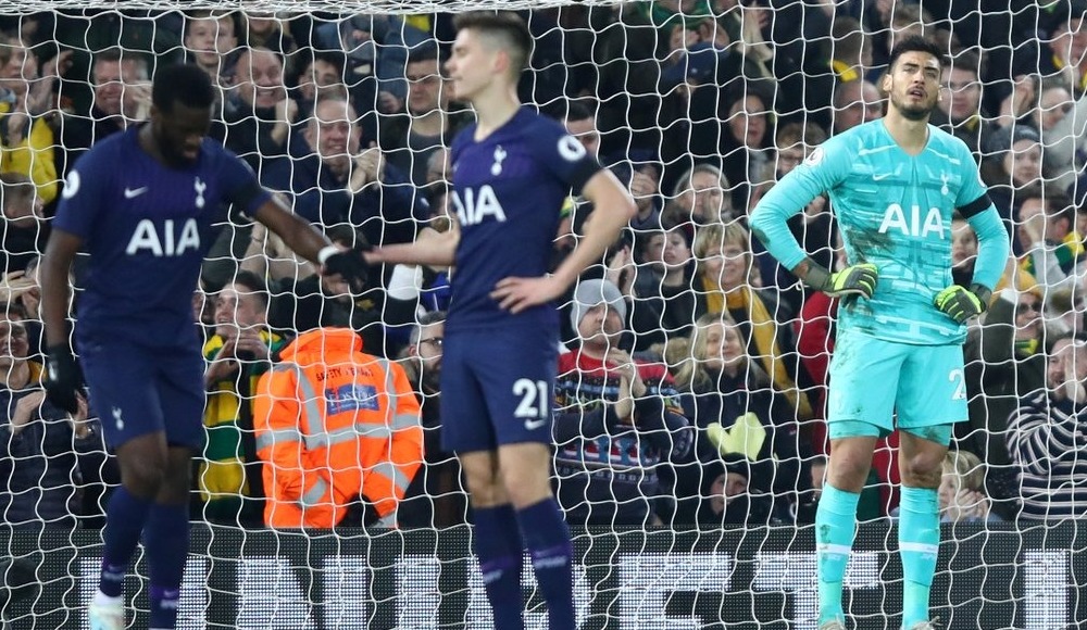 Tottenham'a Norwich City darbesi: 2-2!