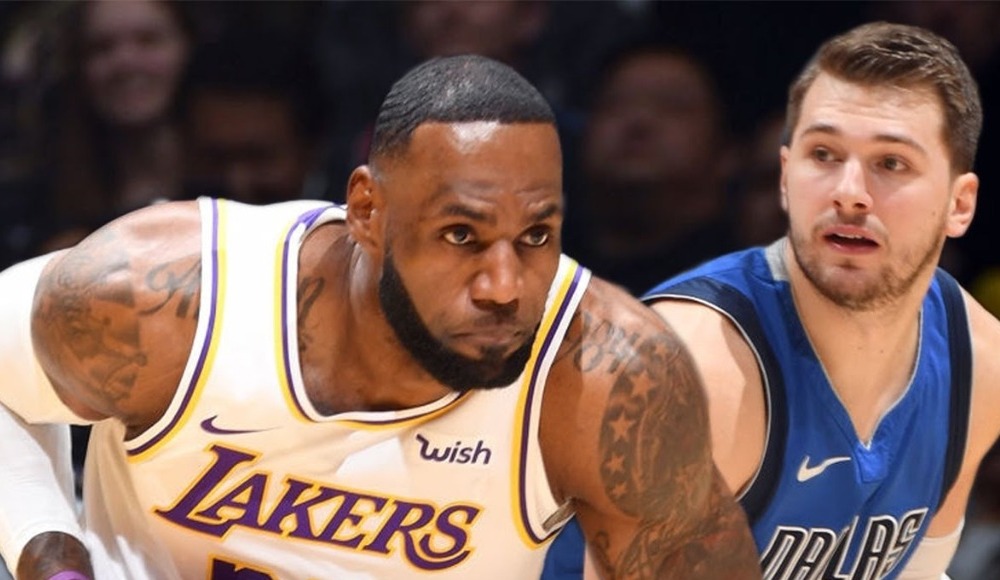 Lakers, LeBron'un performansıyla Mavericks'i devirdi