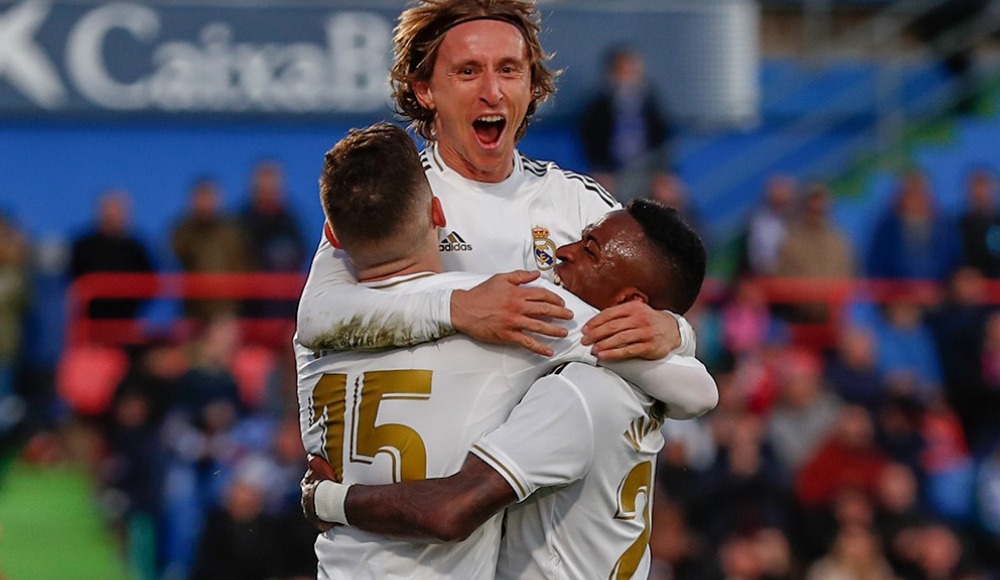 Real Madrid, Getafe deplasmanından üç puanı üç golle aldı