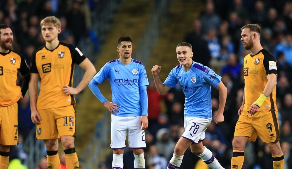 Manchester City kupada üst tura yükseldi!