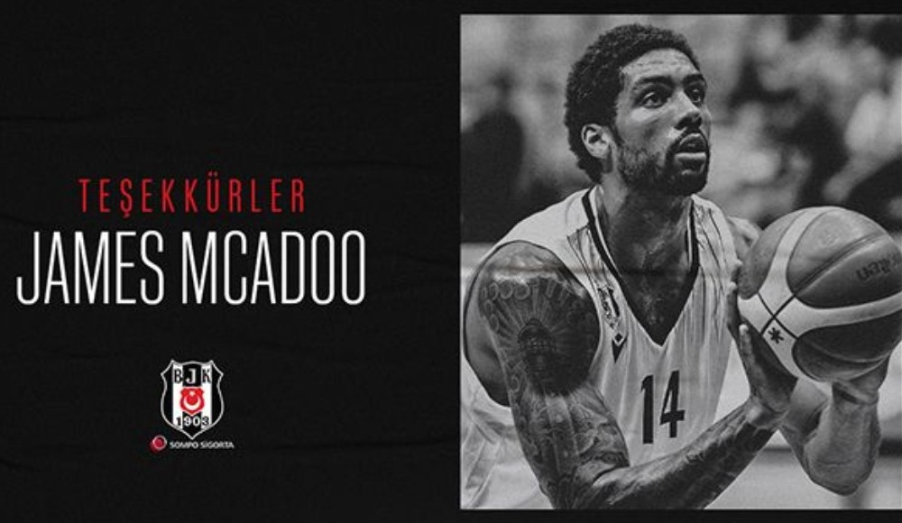 Beşiktaş Sompo Sigorta, McAdoo ile yollarını ayırdı