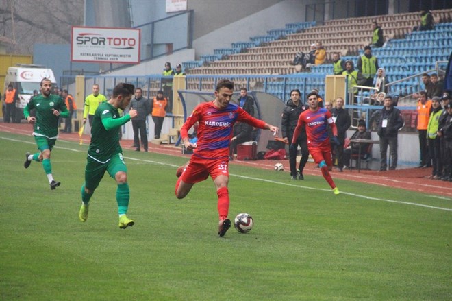 Kardemir Karabükspor ile Sivas Belediyespor yenişemedi