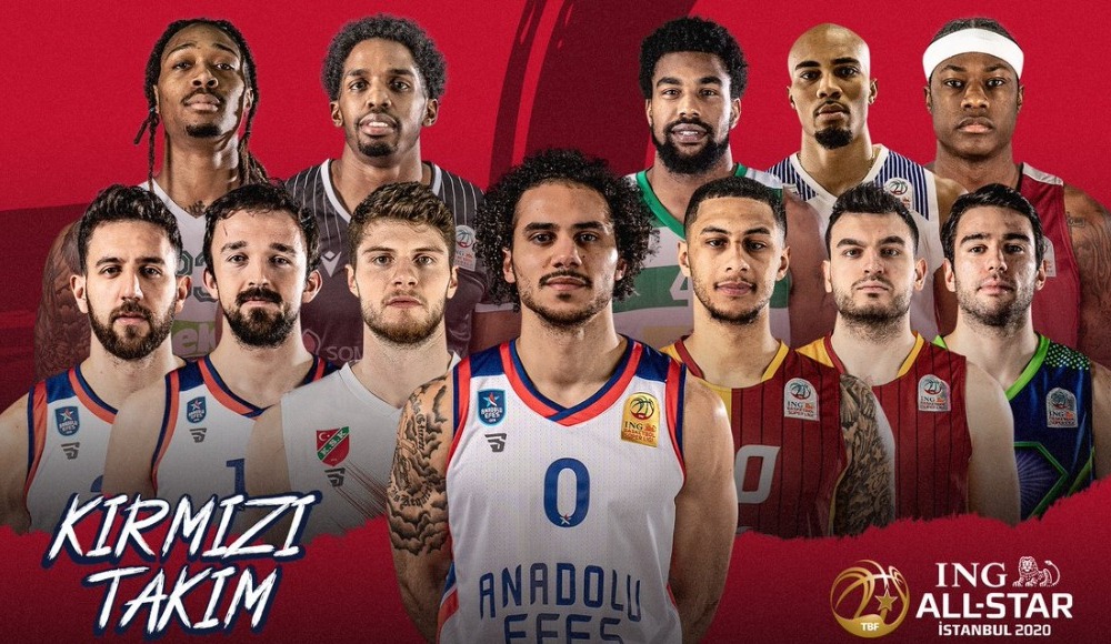 ING All-Star 2020'de kadrolar belli oldu!