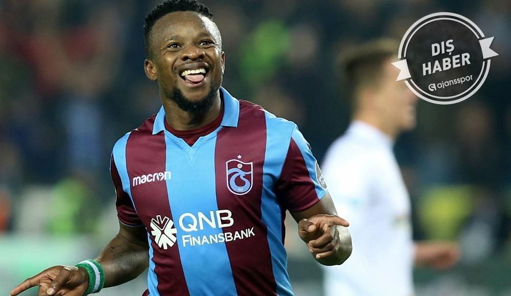 Sözleşmesi feshedilen Onazi Trabzonspor'a veda etti