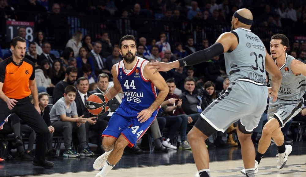 Anadolu Efes, ASVEL karşısında rekor kırdı!