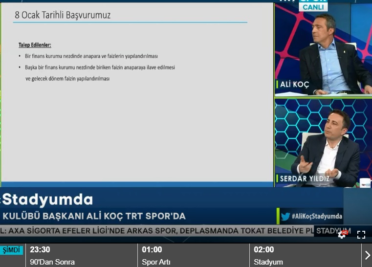 8 Ocak Tarihli Başvuru