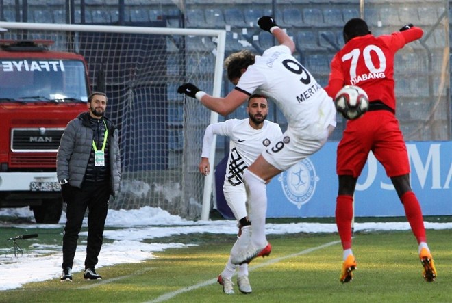 Osmanlıspor - Keçiörengücü maçında kazanan çıkmadı
