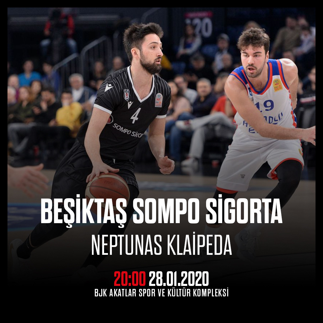 Beşiktaş Sompo Sigorta - Neptunas (Canlı Skor)