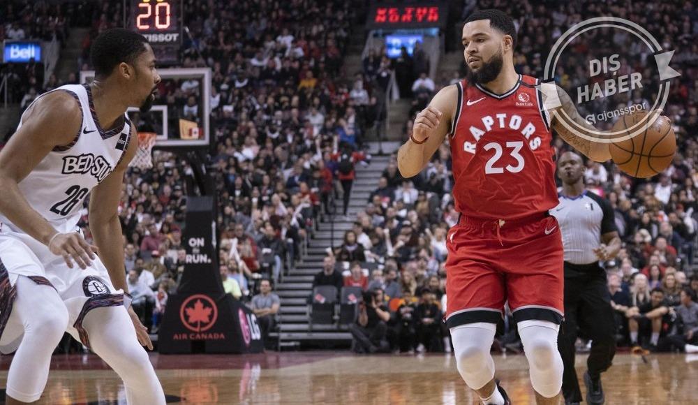 Nets'i yenen Raptors, üst üste 14. galibiyetini aldı