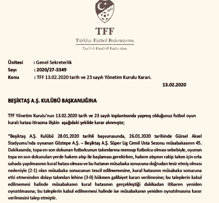 İşte kararın gerekçesi: