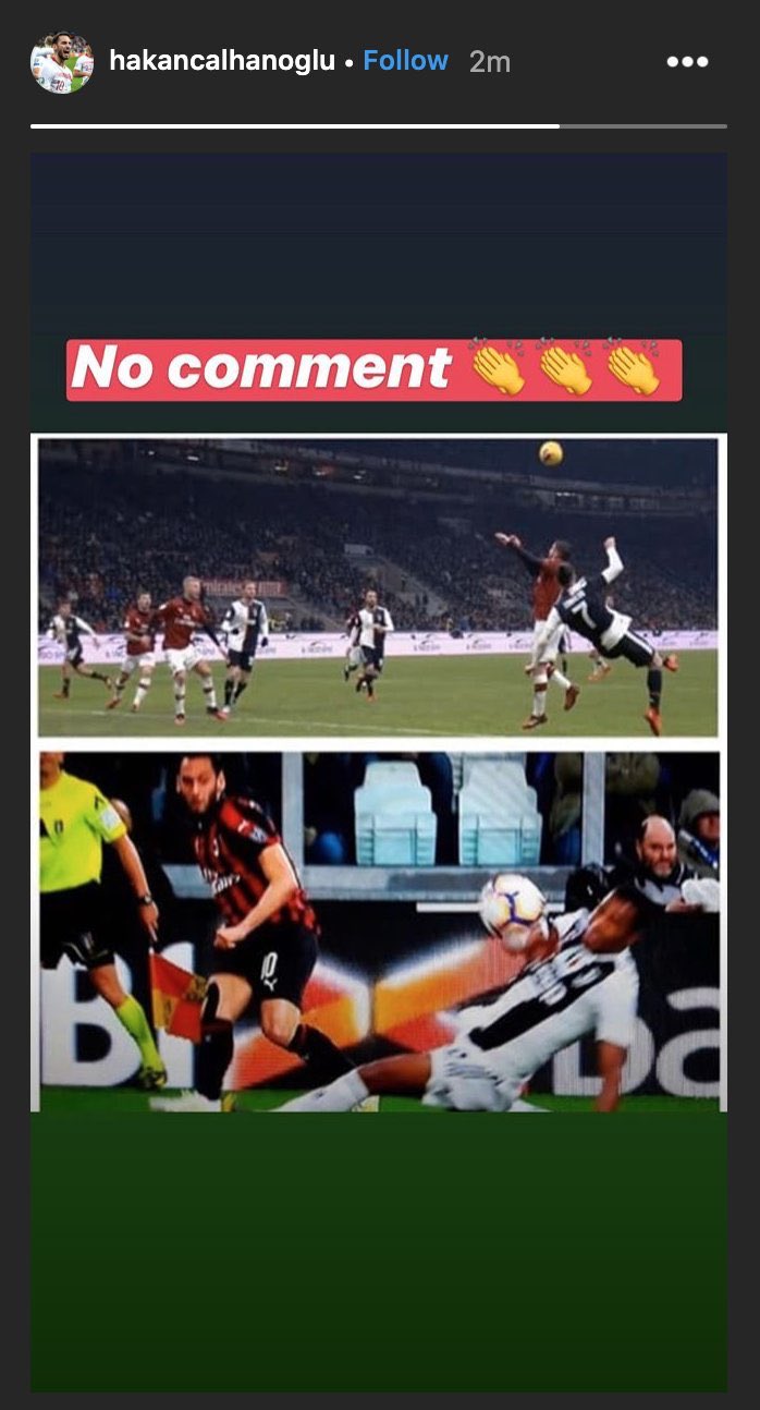 Çalhanoğlu'ndan tepki!