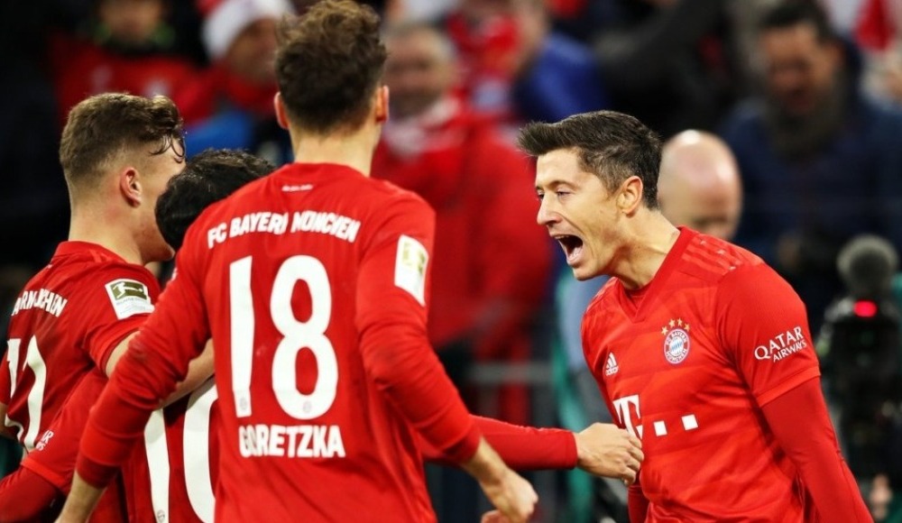 Bayern Münih gol oldu yağdı!