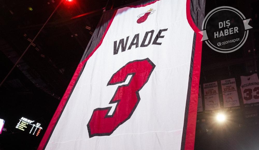 Wade'in forması emekliye ayrıldı