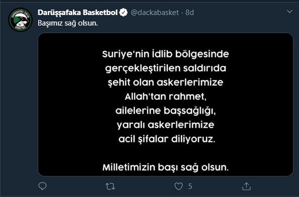 DARÜŞŞAFAKA TEKFEN