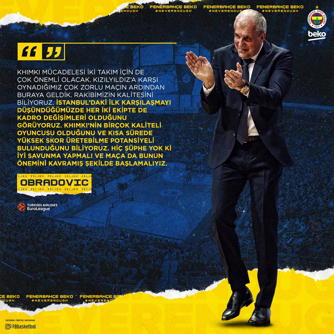 BC Khimky - Fenerbahçe Beko (Canlı Skor)
