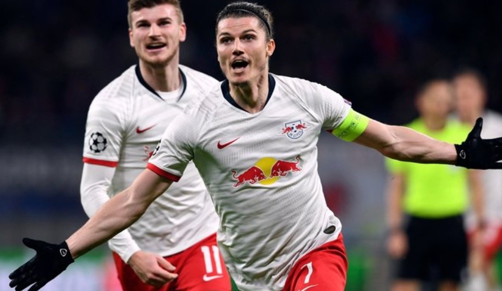 Leipzig zorlanmadan çeyrek finalde