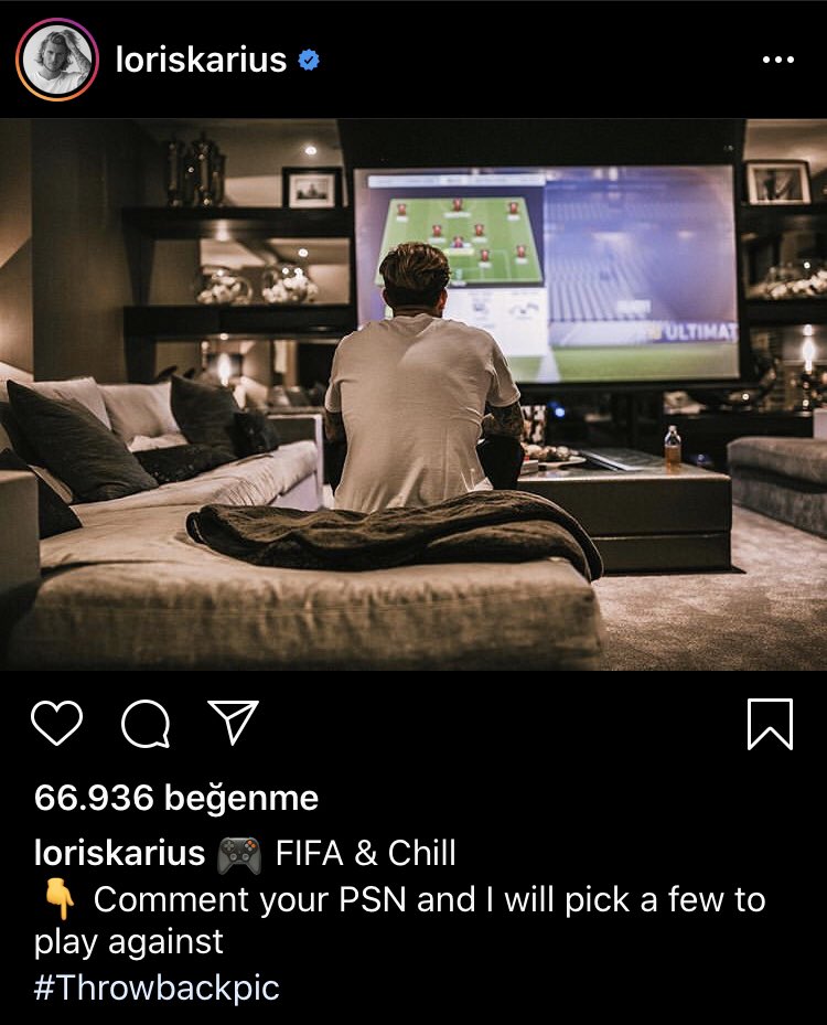 İşte Karius'un paylaşımı...