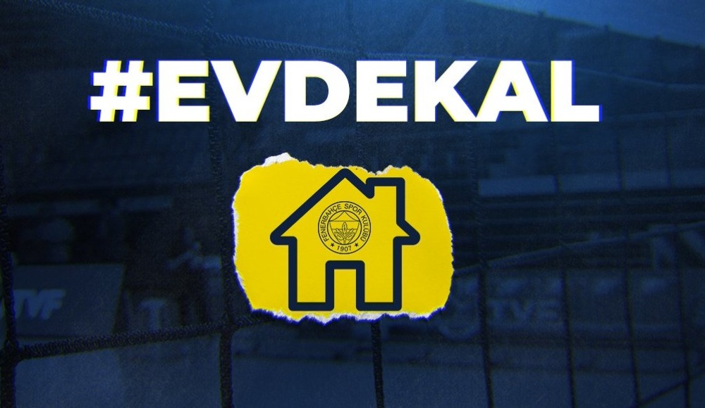 Fenerbahçeli voleybolculardan "Evde kal" çağrısı