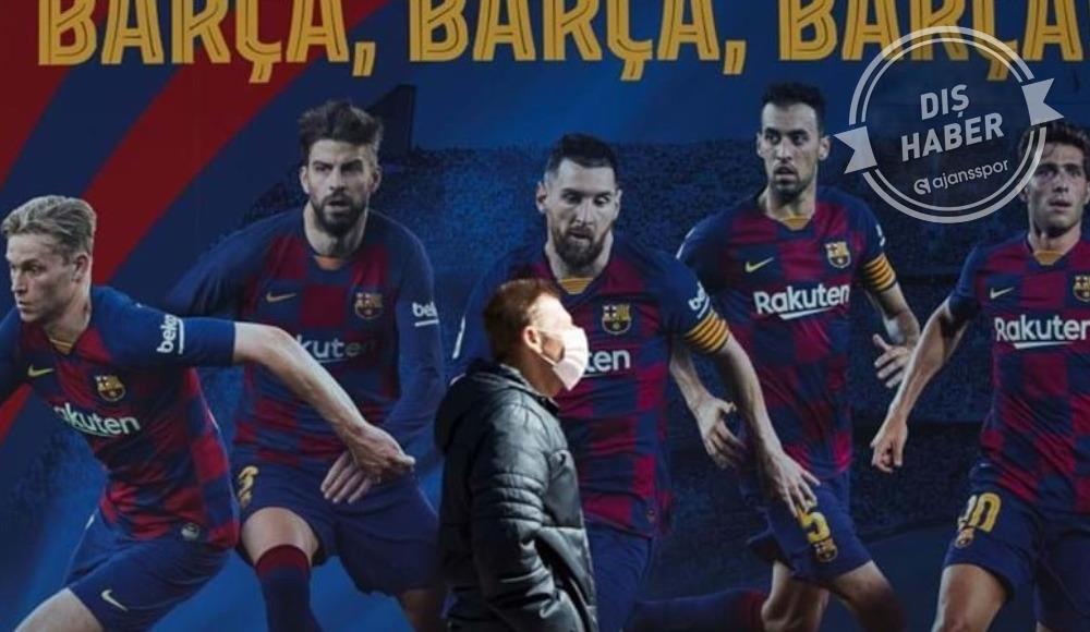 Barcelona'dan 30 bin maske...