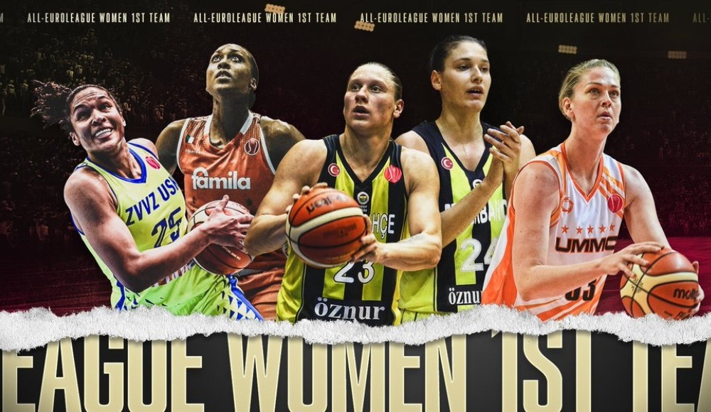 Fenerbahçe'den Iagupova ve Zandalasini, Kadınlar Avrupa Ligi'nin en iyi beşine seçildi