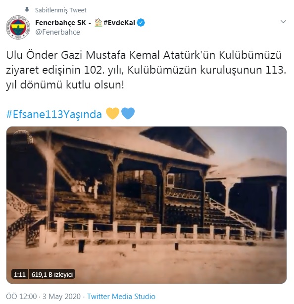 Fenerbahçe ne zaman kuruldu? Mustafa Kemal Atatürk kulübü ne zaman