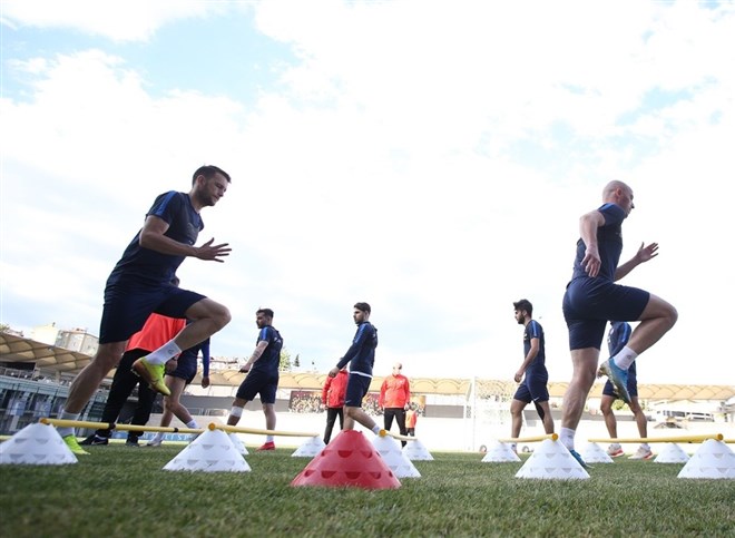 Osmanlıspor kuvvet çalıştı