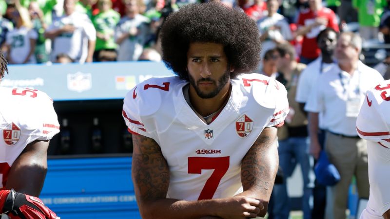 Colin Kaepernick'i hatırlattı